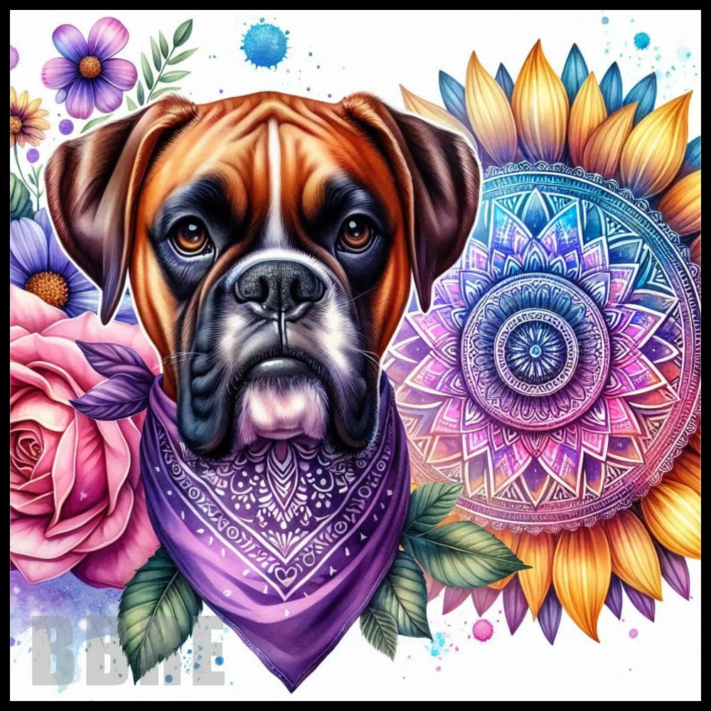 Boxer Dog 20 OZ Sublimation Wrap