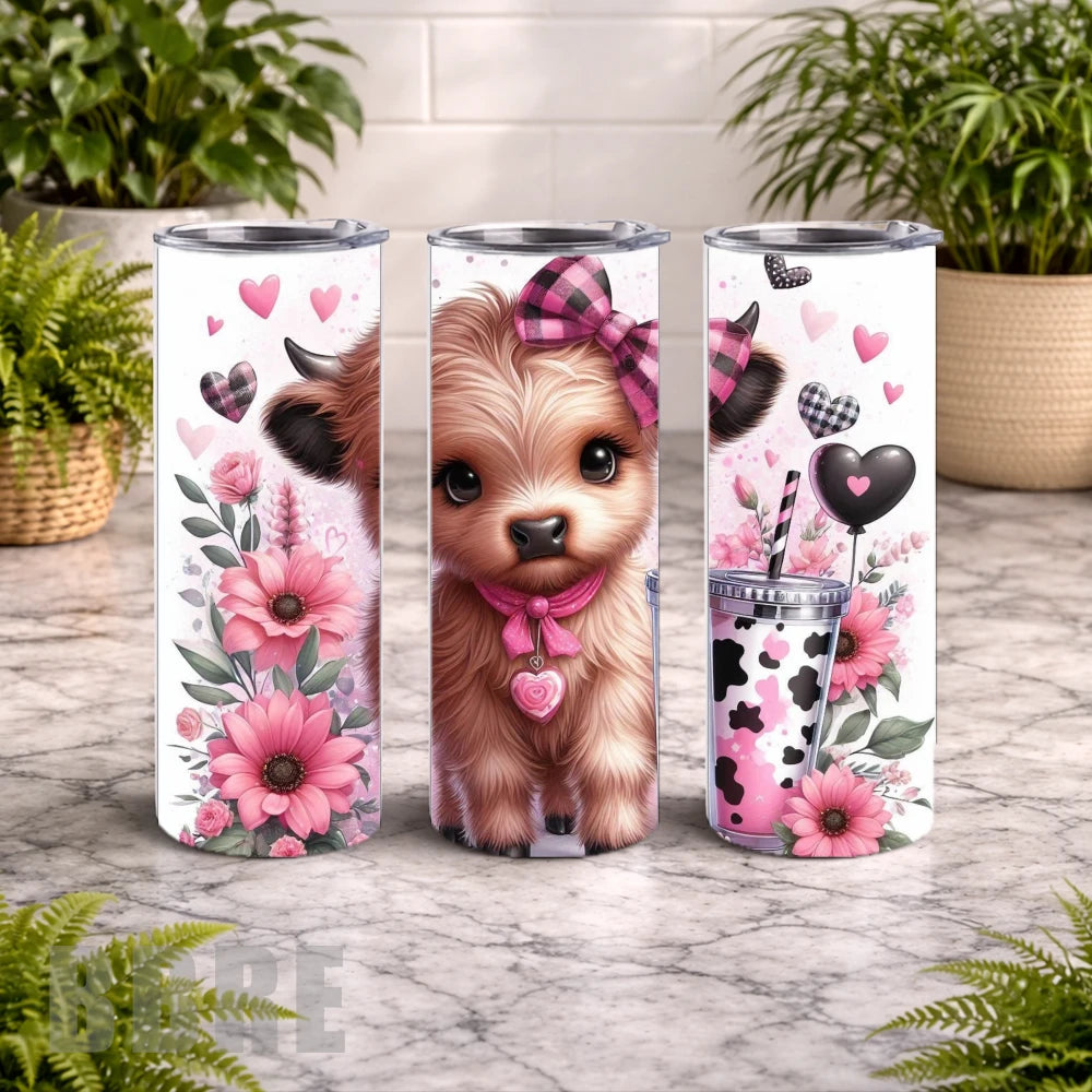 Cute Calf 7 20 OZ Wrap Mockup