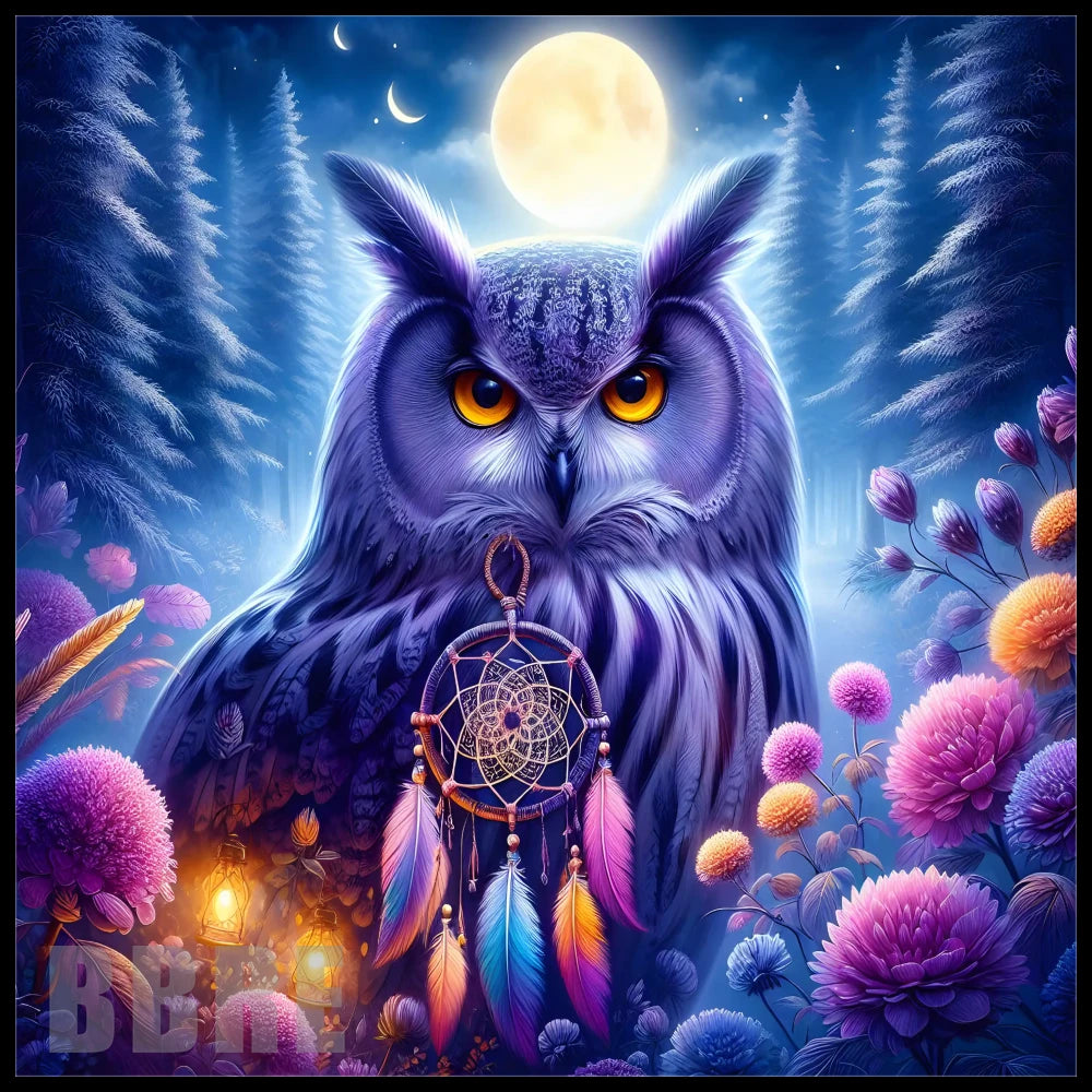 Mystical Owl 2 20 OZ Sublimation Wrap