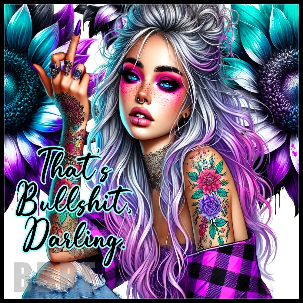 Bold Floral 10 20 OZ Sublimation Wrap