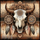 Bull Skull 2 20 OZ Sublimation Wrap