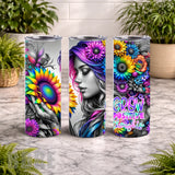 Floral Dream 5 20 OZ Wrap Mockup