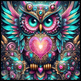 Colorful Owl 3 20 OZ Sublimation Wrap