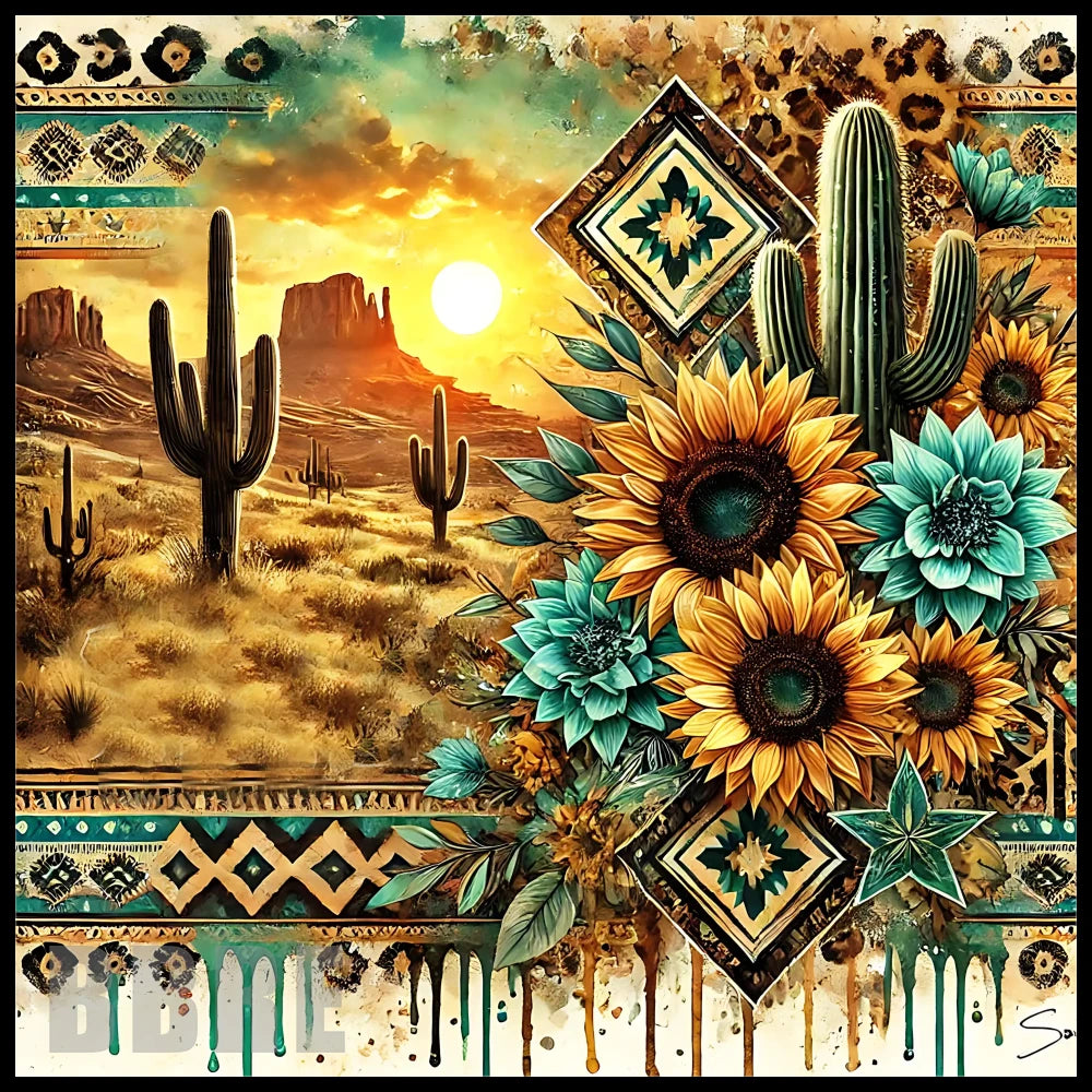 Desert Sunset 2 20 OZ Sublimation Wrap