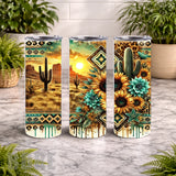 Desert Sunset 2 20 OZ Wrap Mockup