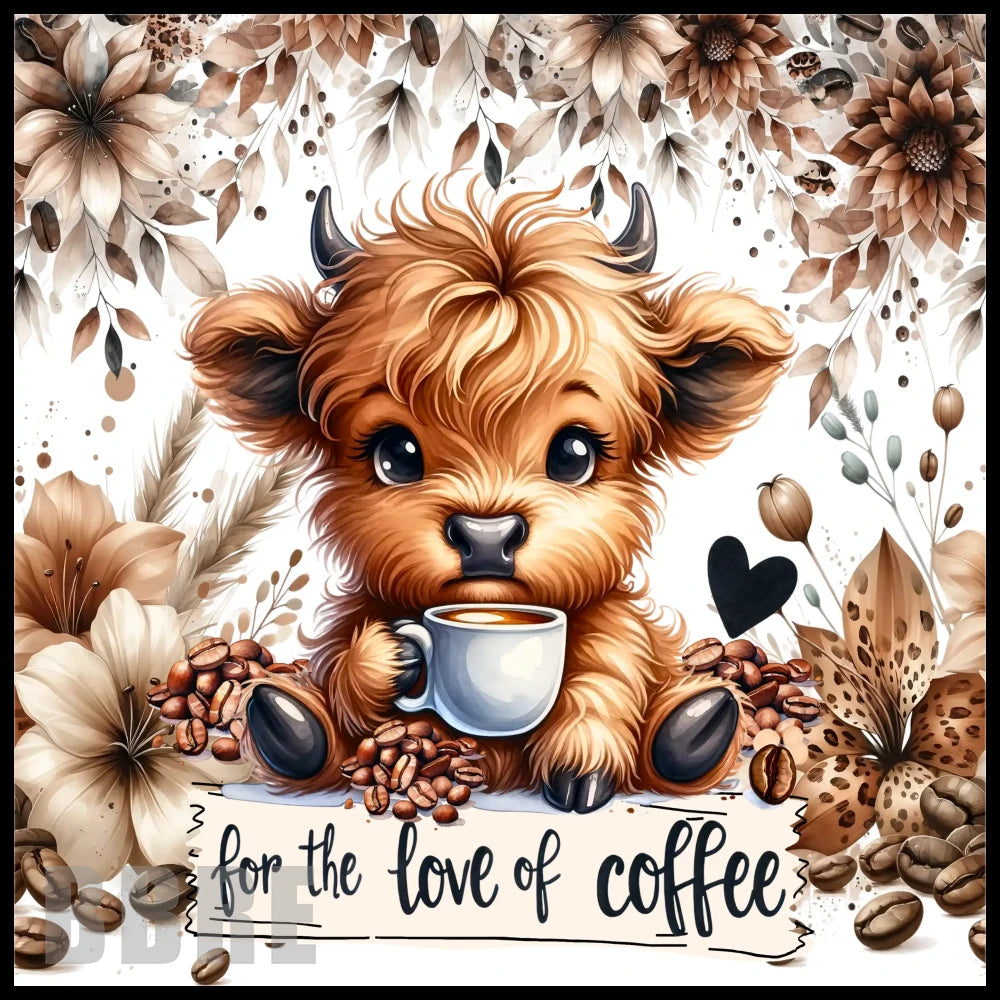 Coffee Pup 20 OZ Sublimation Wrap