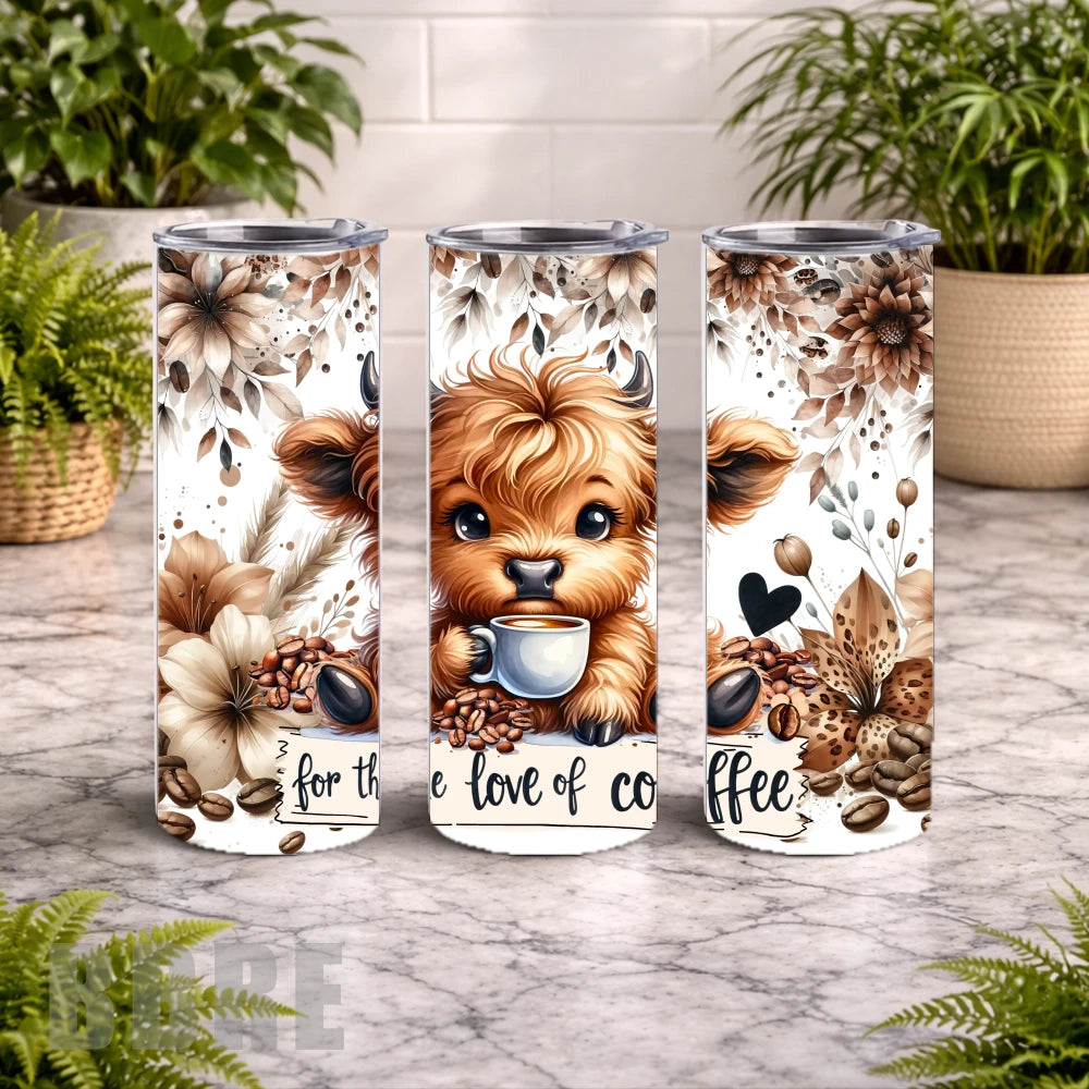 Coffee Pup 20 OZ Wrap Mockup