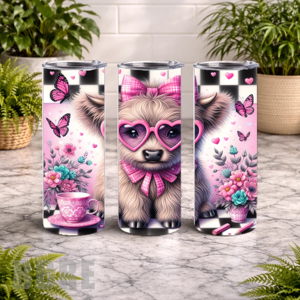 Cute Puppy 5 20 OZ Wrap Mockup