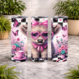 Cute Puppy 5 20 OZ Wrap Mockup