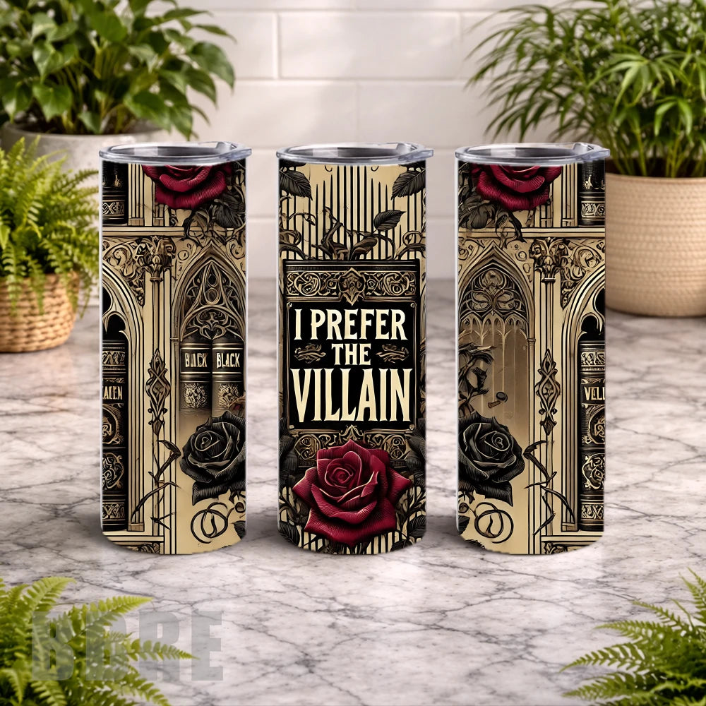 Villain Tumbler 2 20 OZ Wrap Mockup