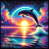 Dolphin Sunset 2 20 OZ Sublimation Wrap