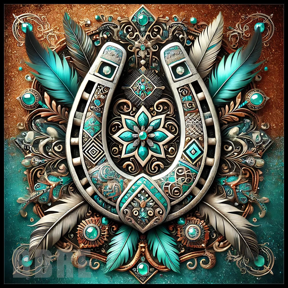 Horseshoe Art 20 OZ Sublimation Wrap