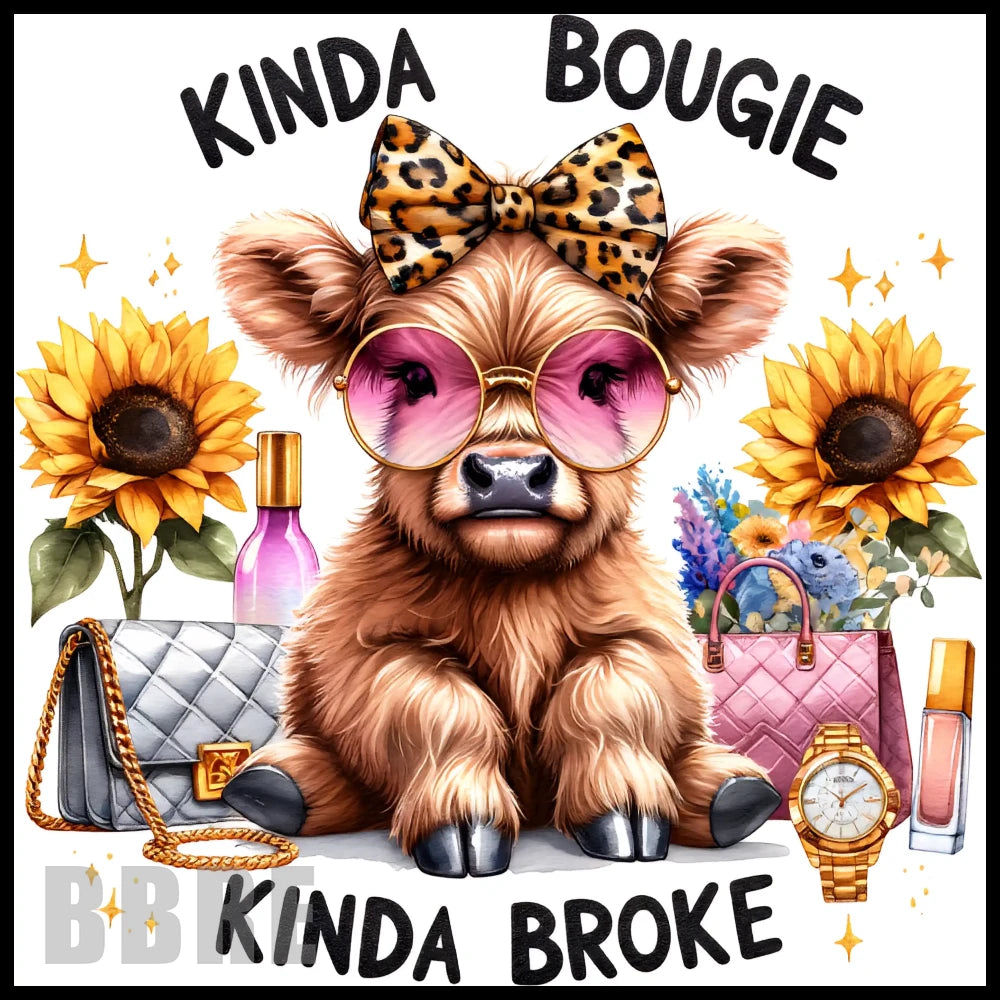 Bougie Cow 20 OZ Sublimation Wrap