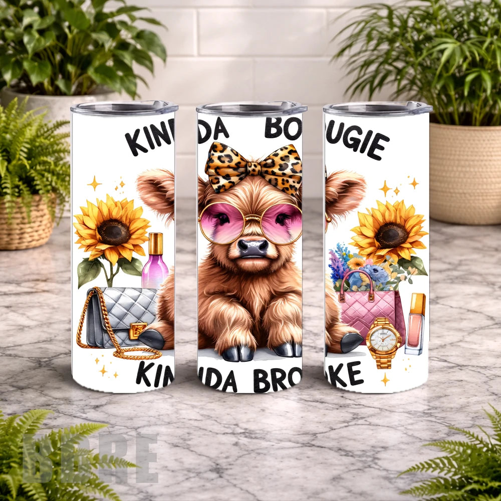 Bougie Cow 20 OZ Wrap Mockup