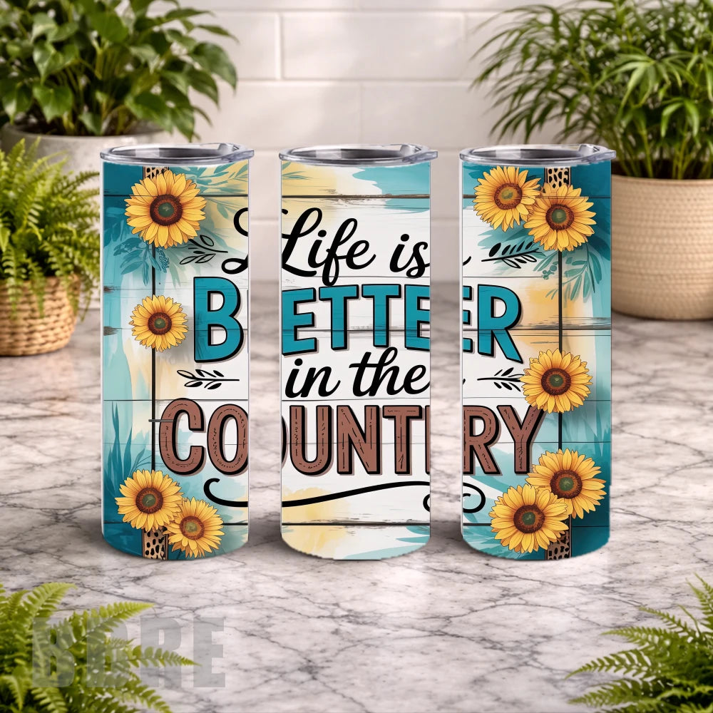 Country Life 20 OZ Wrap Mockup