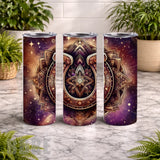 Horseshoe Mandala 20 OZ Wrap Mockup