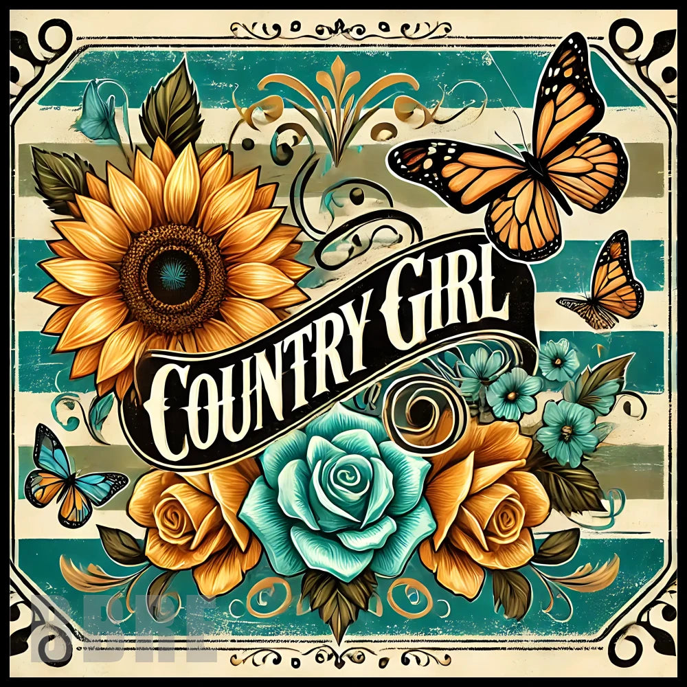 Country Girl 2 20 OZ Sublimation Wrap