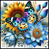 Butterfly Blooms 6 20 OZ Sublimation Wrap