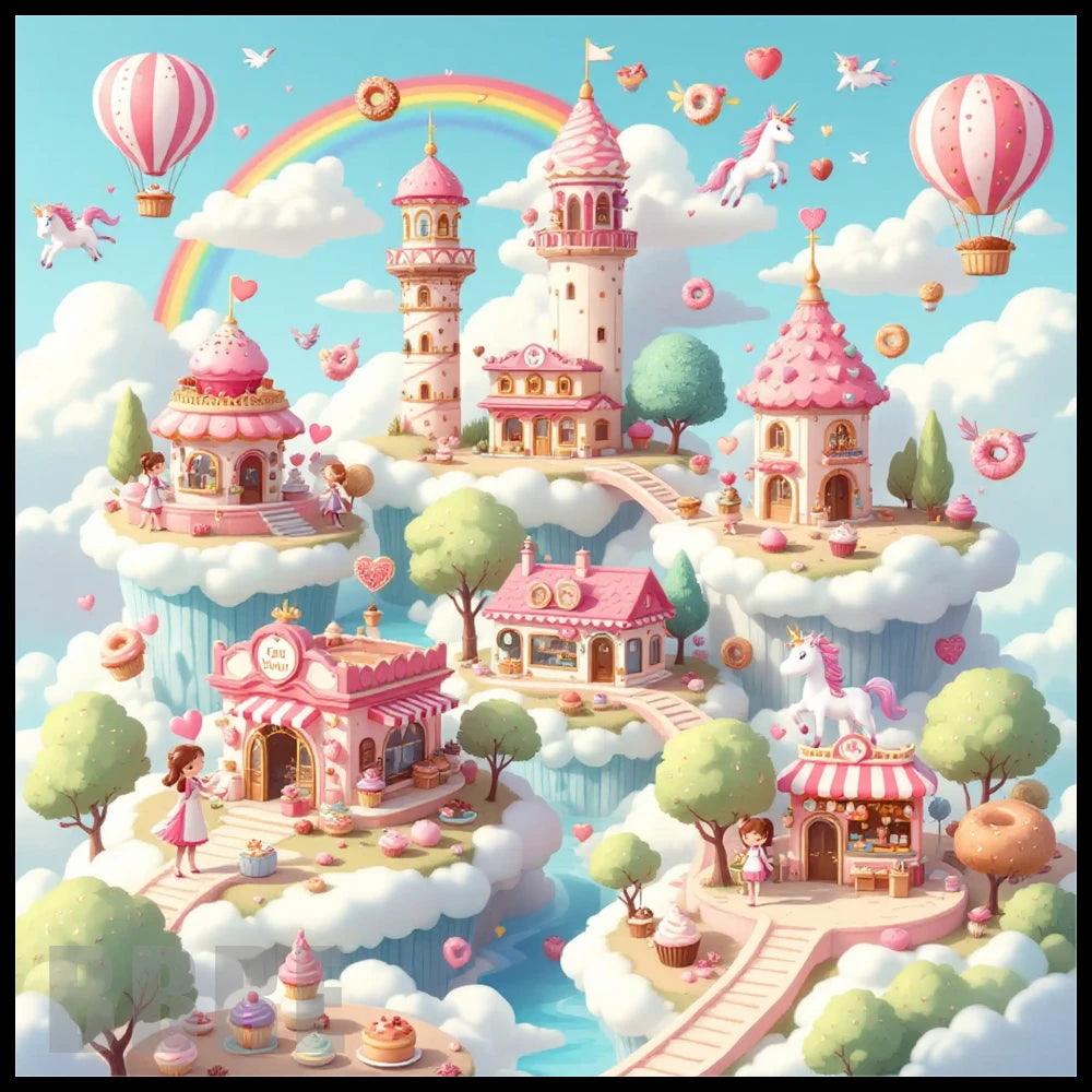 Fantasy Village 20 OZ Sublimation Wrap