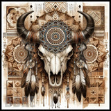 Buffalo Skull 8 20 OZ Sublimation Wrap
