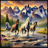 Majestic Horses 13 20 OZ Sublimation Wrap
