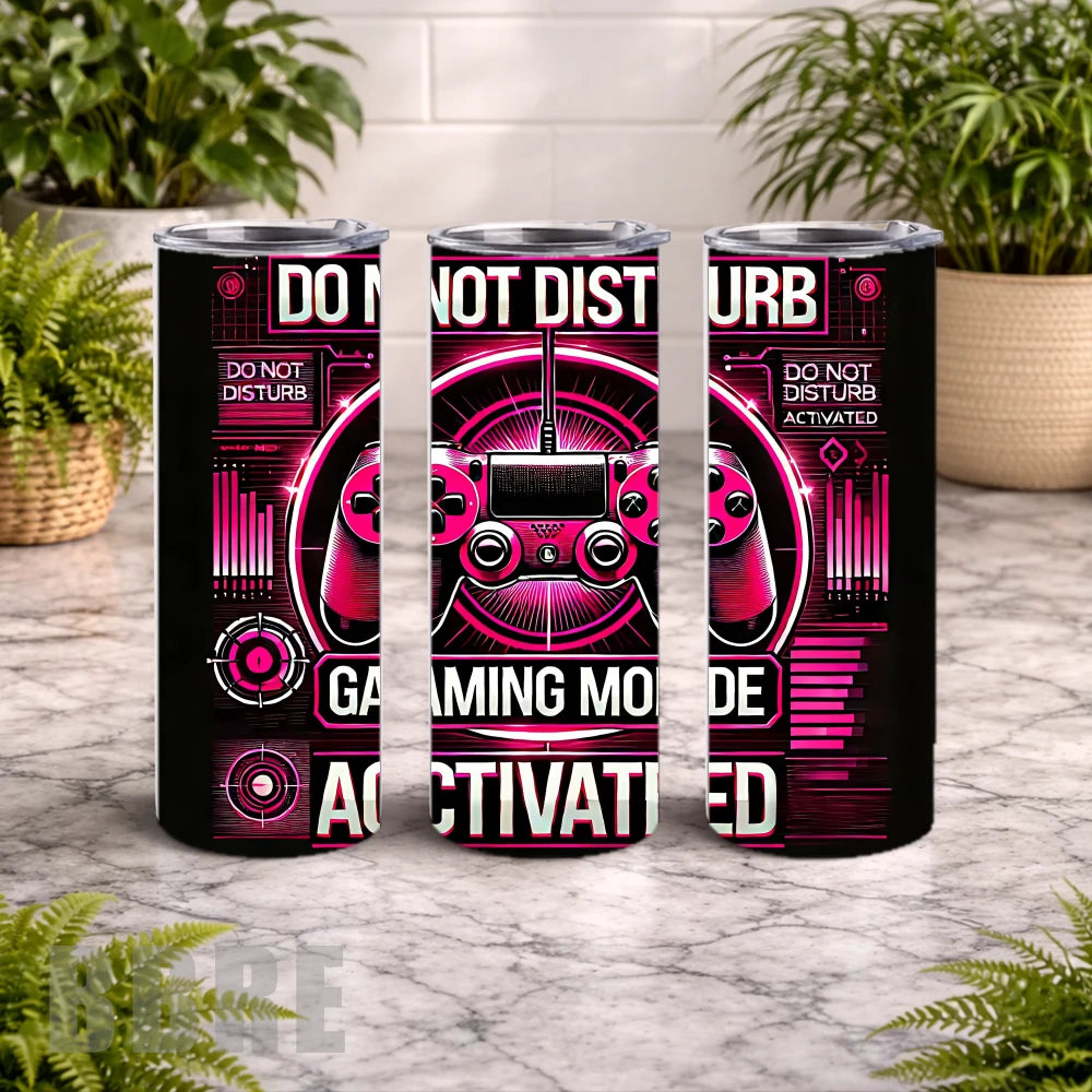 Gaming Mode 20 OZ Wrap Mockup