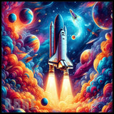 Cosmic Rocket 20 OZ Sublimation Wrap