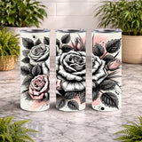 Floral Elegance 4 20 OZ Wrap Mockup