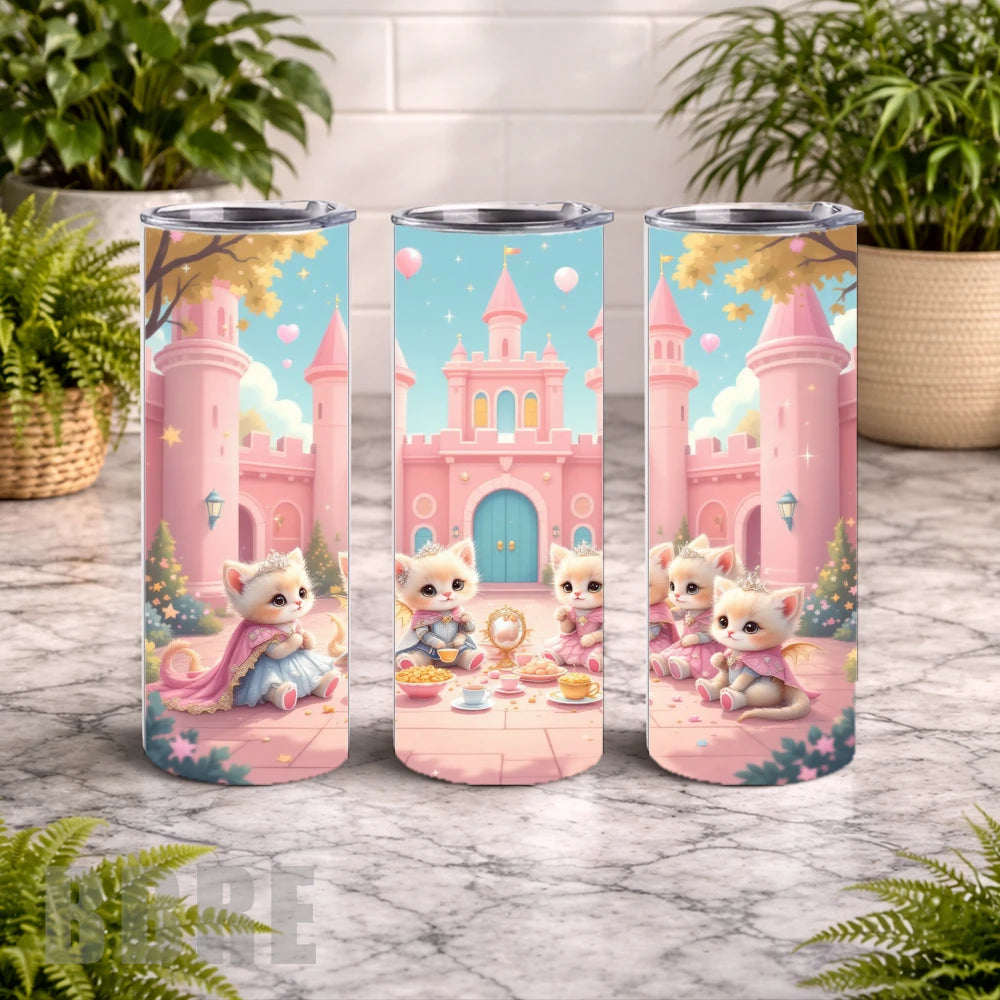 Royal Kitty Tea 20 OZ Wrap Mockup