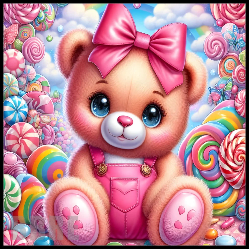 Candy Bear 20 OZ Sublimation Wrap