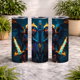 Angelic Warriors 20 OZ Wrap Mockup