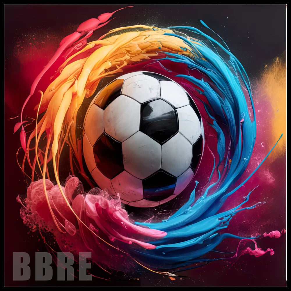 Soccer Splash 4 20 OZ Sublimation Wrap