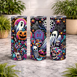 Halloween Vibes 20 OZ Wrap Mockup