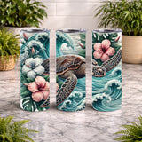 Turtle Waves 3 20 OZ Wrap Mockup
