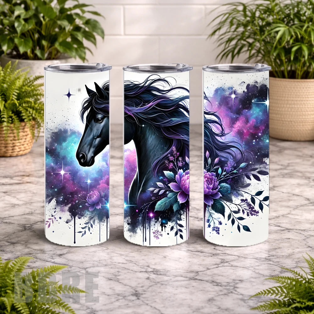 Cosmic Stallion 20 OZ Wrap Mockup