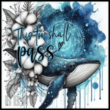 Whale Blossom 20 OZ Sublimation Wrap