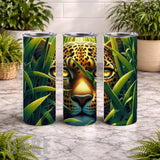 Leopard Eyes 20 OZ Wrap Mockup