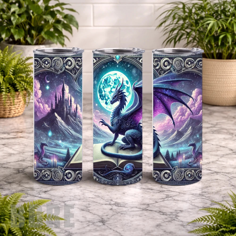 Mystical Dragon 2 20 OZ Wrap Mockup