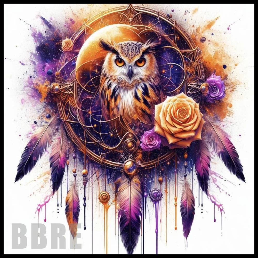 Owl Dreamcatcher 6 20 OZ Sublimation Wrap