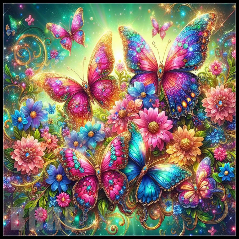Butterfly Bloom 21 20 OZ Sublimation Wrap