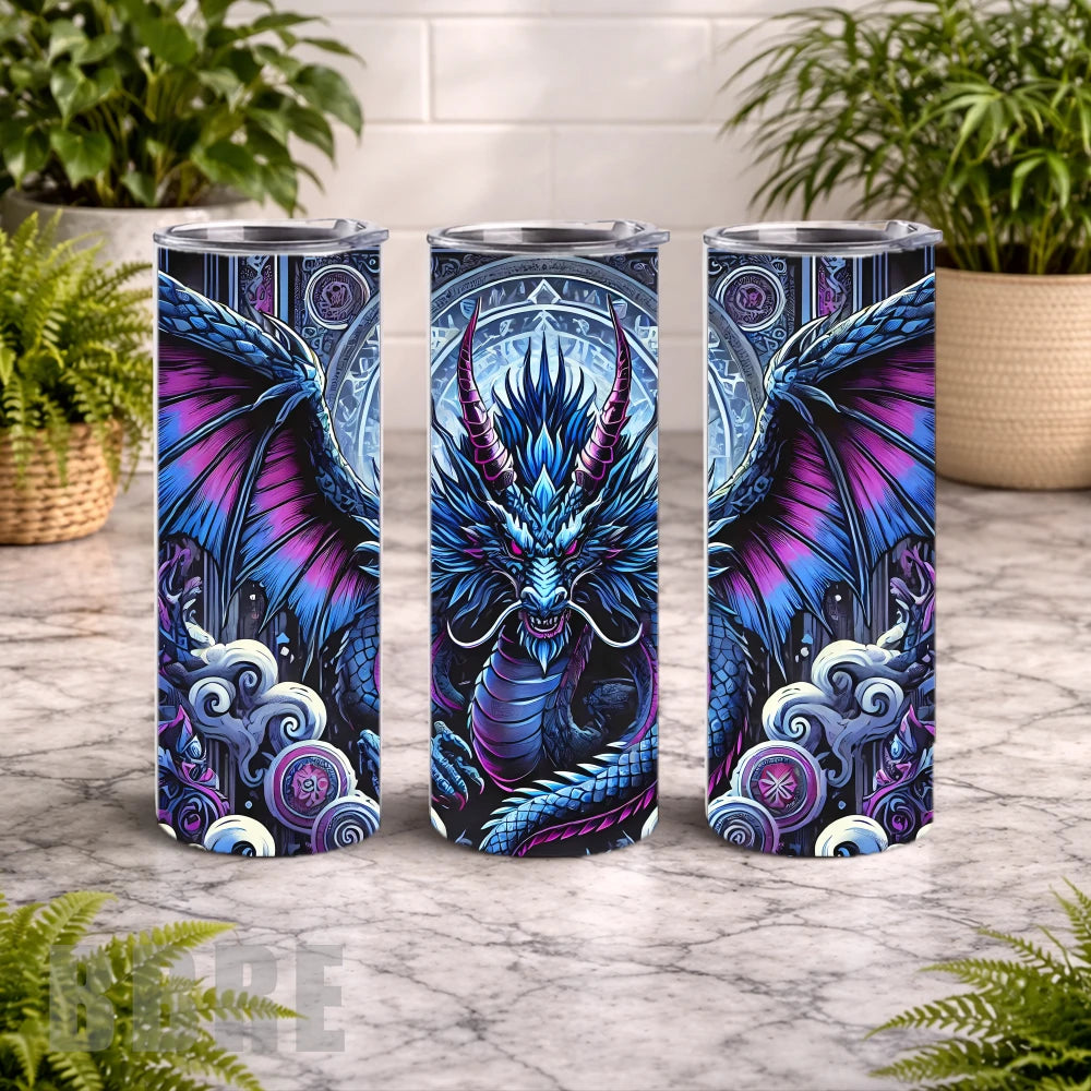 Majestic Dragon 2 20 OZ Wrap Mockup