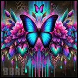 Vibrant Butterfly 2 20 OZ Sublimation Wrap