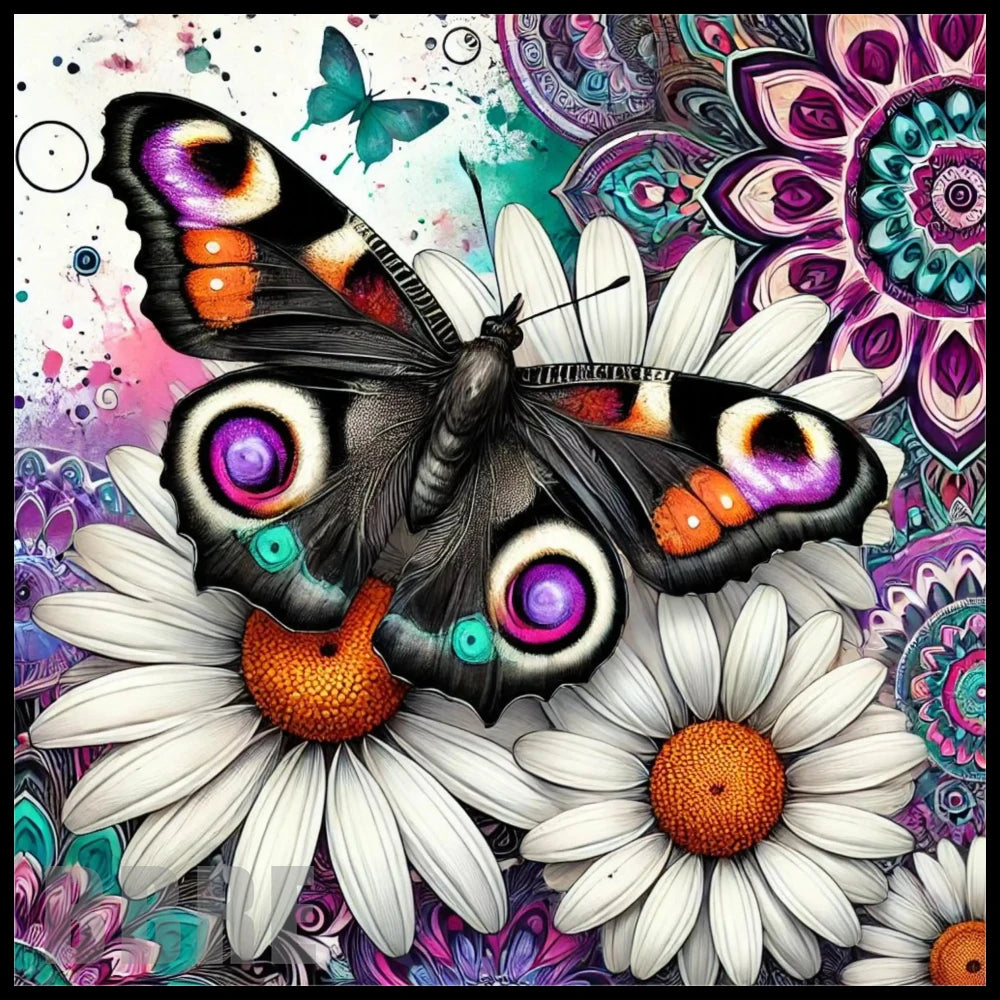 Butterfly Blossom 23 20 OZ Sublimation Wrap