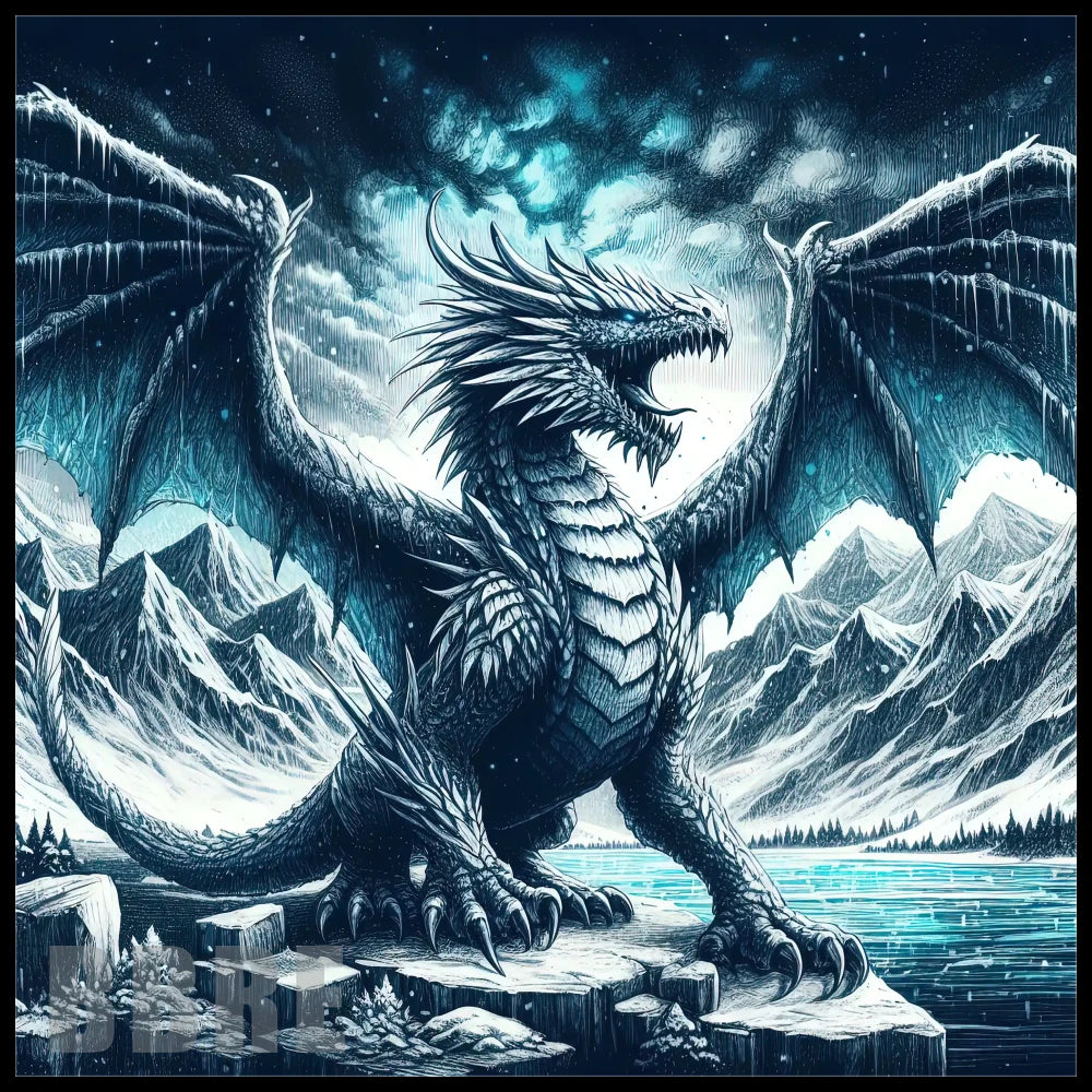 Frost Dragon 2 20 OZ Sublimation Wrap