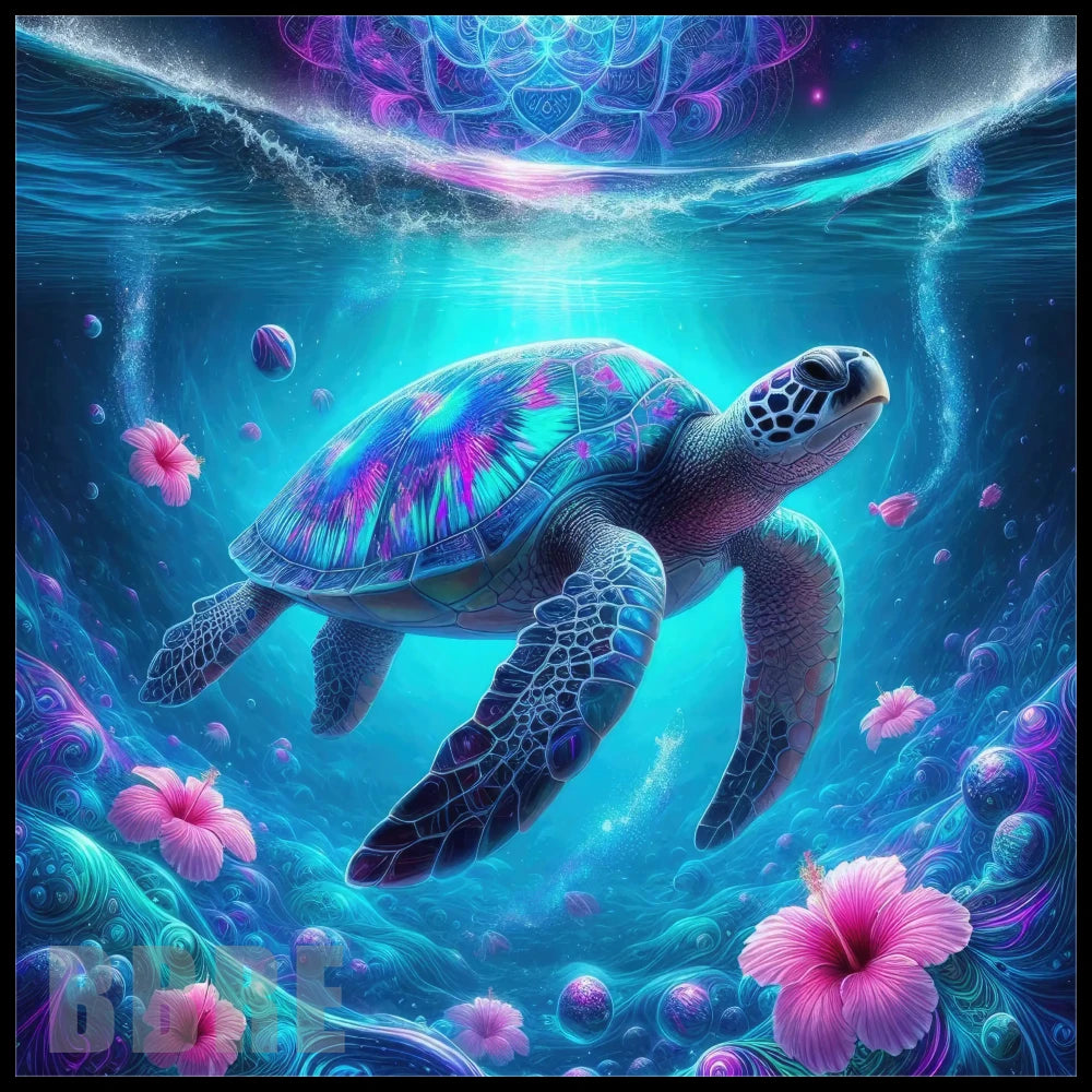 Ocean Turtle 13 20 OZ Sublimation Wrap