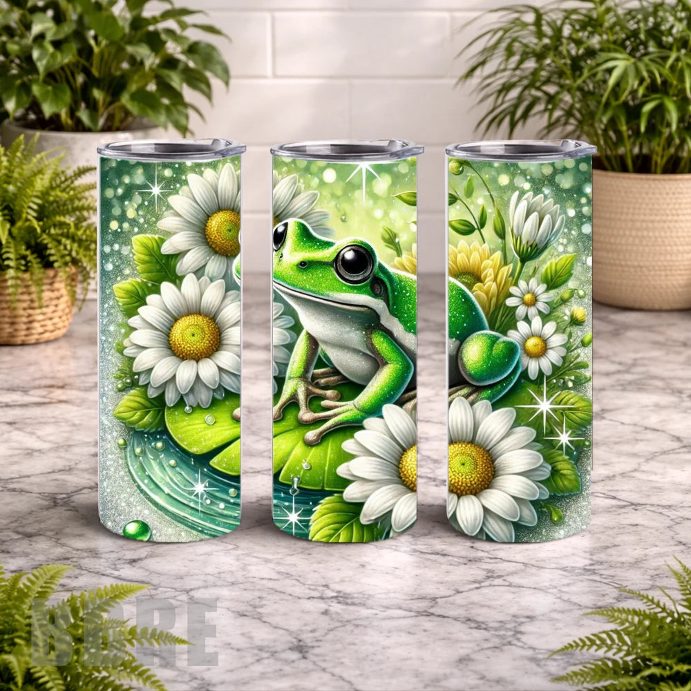 Frog Blossom 6 20 OZ Wrap Mockup
