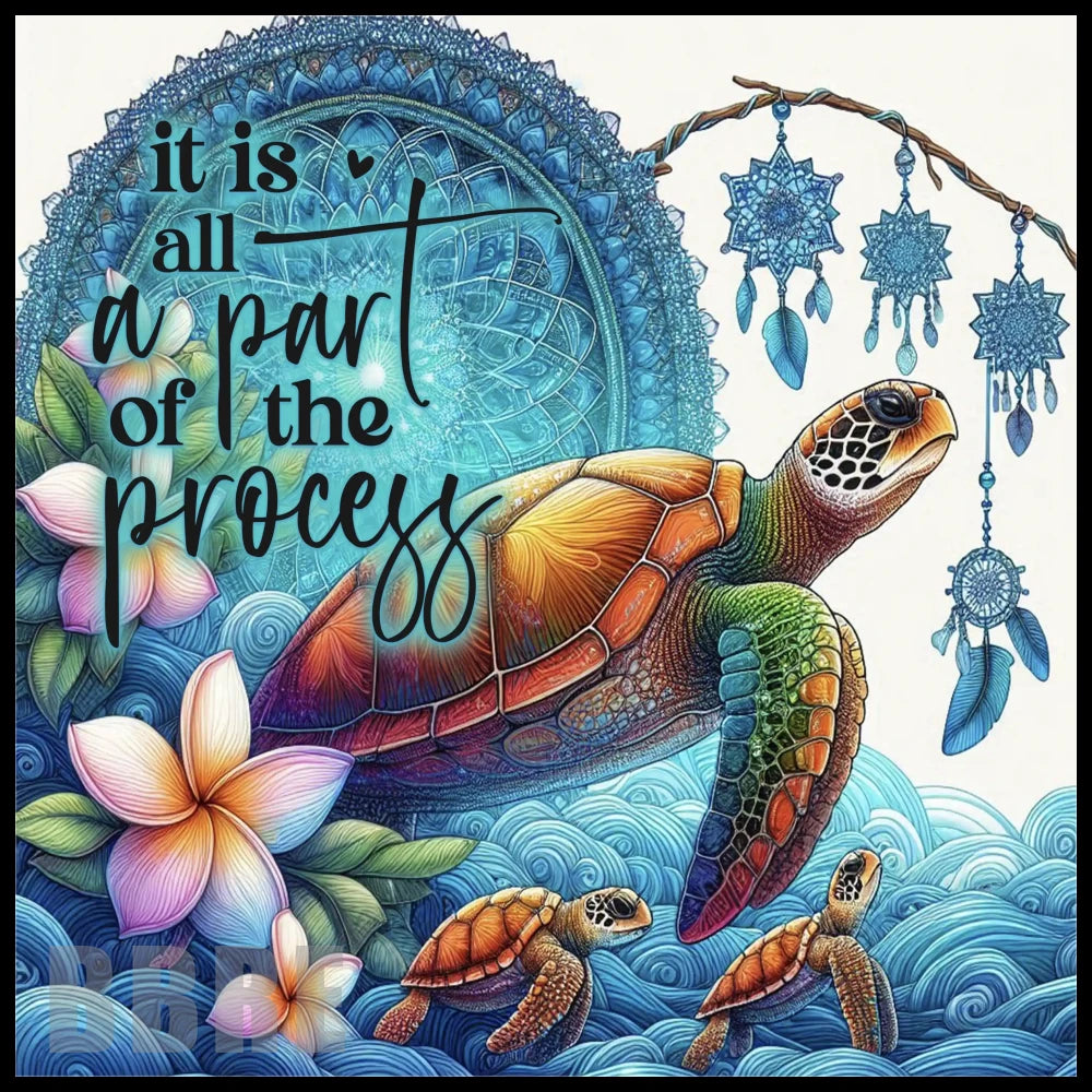 Turtle Journey 20 OZ Sublimation Wrap