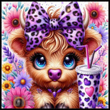 Cute Highland Cow 8 20 OZ Sublimation Wrap