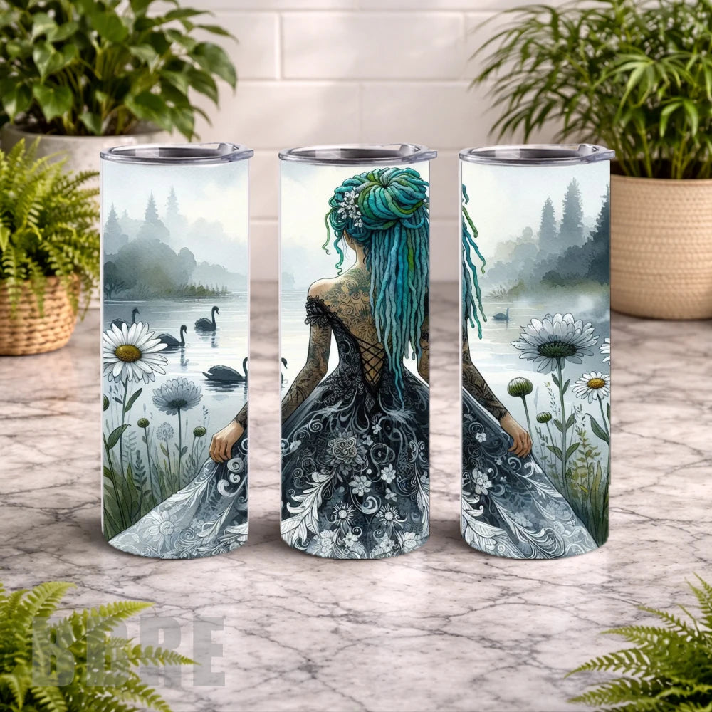 Mystical Lady 20 OZ Wrap Mockup