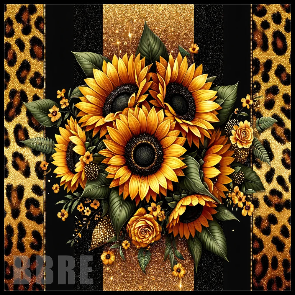 Sunflower Glam 20 OZ Sublimation Wrap